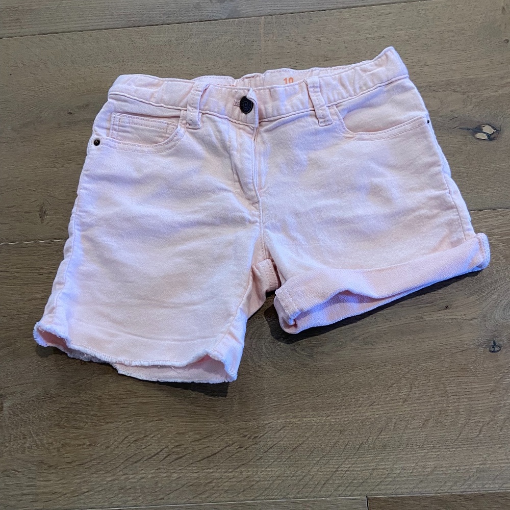 J. Crew Girls stretch jean shorts size 10